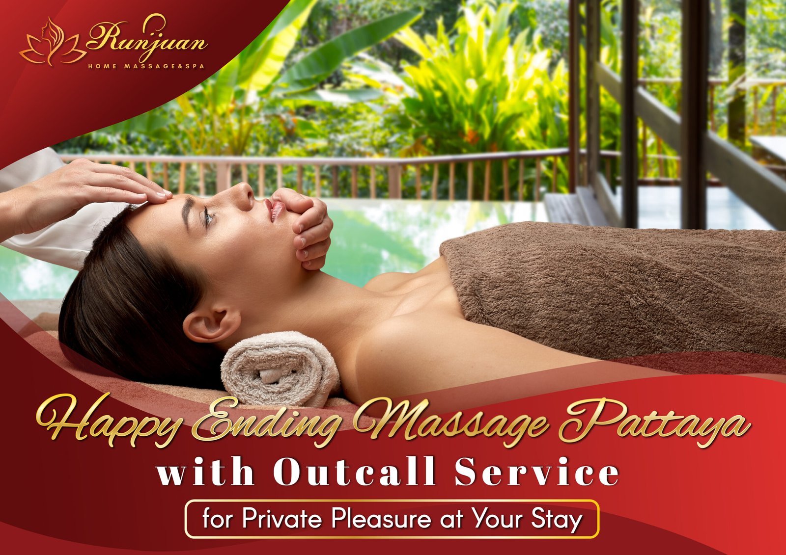 Happy Ending Massage Pattaya with Outcall Service for Private Pleasure at Your Stay