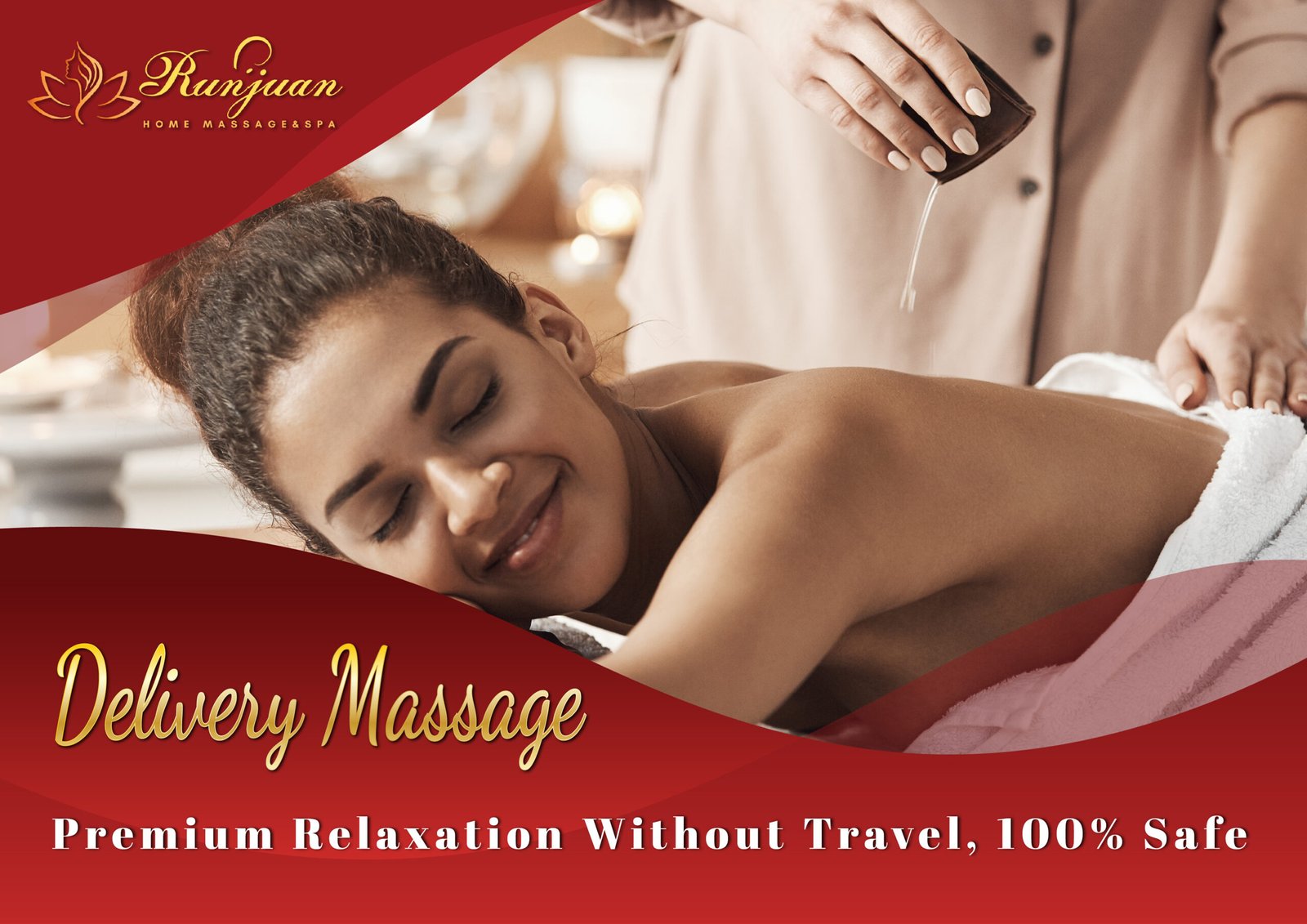 Delivery Massage – Premium Relaxation Without Travel, 100% Safe