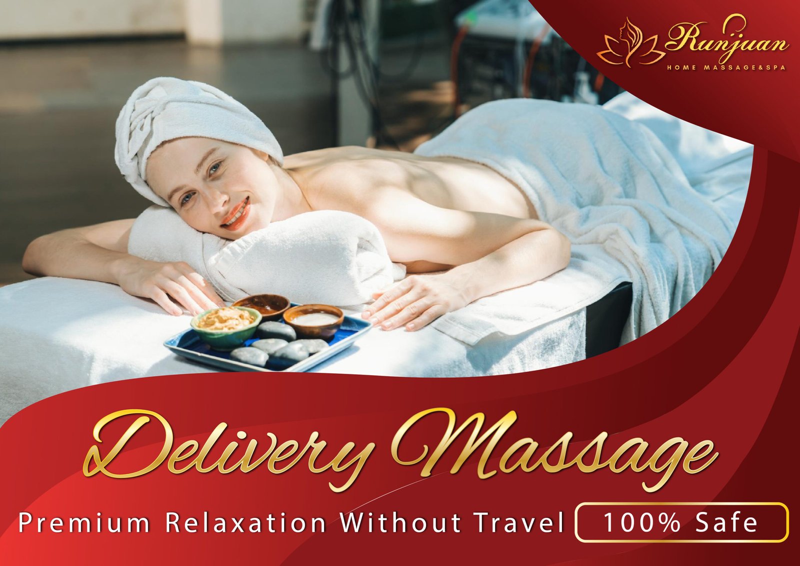 Delivery Massage – Premium Relaxation Without Travel, 100% Safe